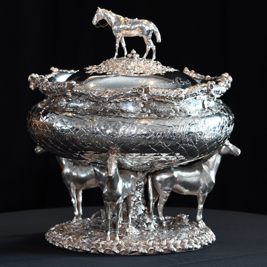 horse triple crown trophy