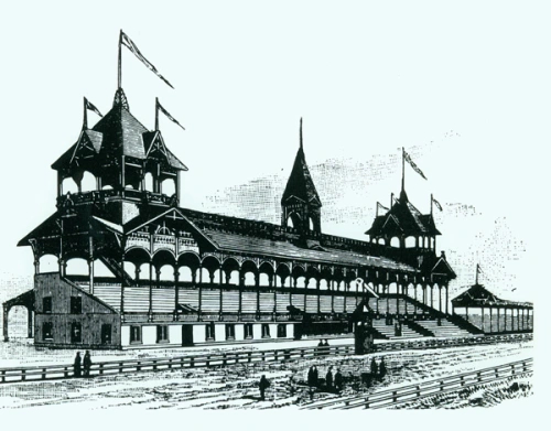 Early view of Churchill Downs. Image Credit: Kentucky Derby Traditions - History of Churchill Downs